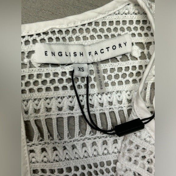 English‎ Factory Lace Trim Shift Dress Size XS NWT - Picture 4 of 12